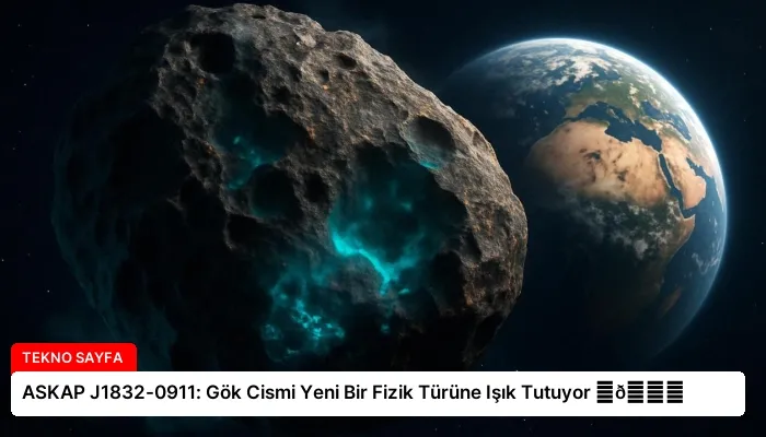 ASKAP J1832-0911: Gök Cismi Yeni Bir Fizik Türüne Işık Tutuyor ⏬👇