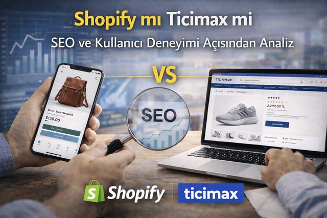Shopify mı Ticimax mı? SEO ve Kullanıcı Deneyimi Açısından Analiz