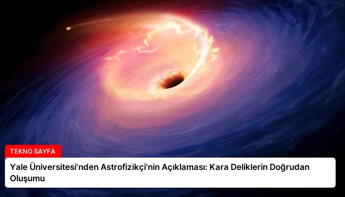 Yale Üniversitesi’nden Astrofizikçi’nin Açıklaması: Kara Deliklerin Doğrudan Oluşumu