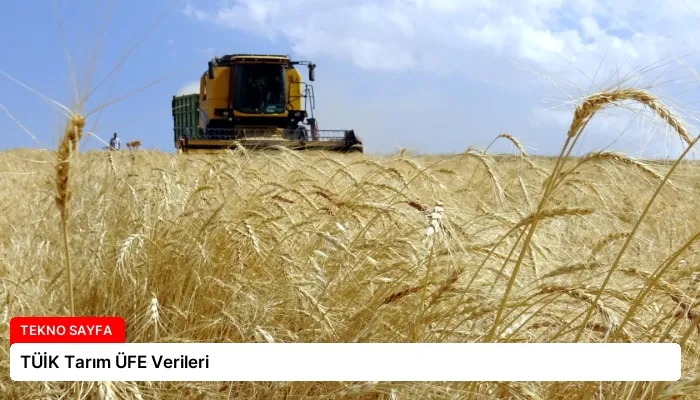 TÜİK Tarım ÜFE Verileri
