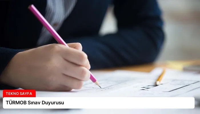 TÜRMOB Sınav Duyurusu