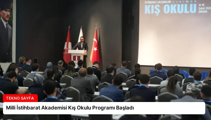 Milli İstihbarat Akademisi Kış Okulu Programı Başladı