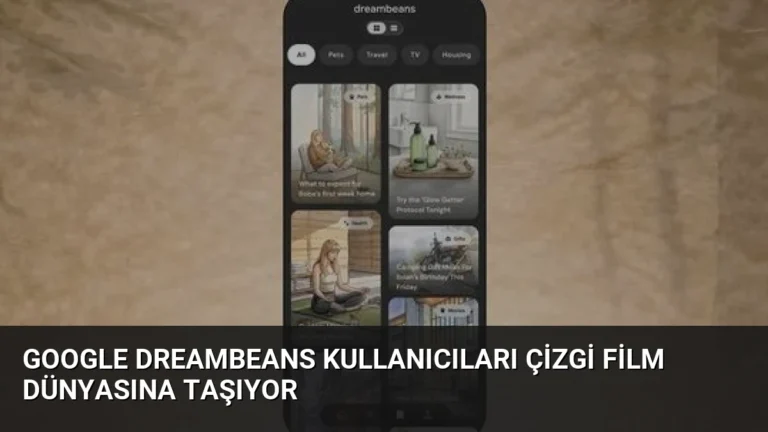Google Dreambeans Kullanıcıları Çizgi Film Dünyasına Taşıyor