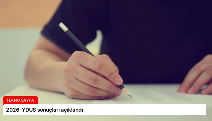 2026-YDUS sonuçları açıklandı