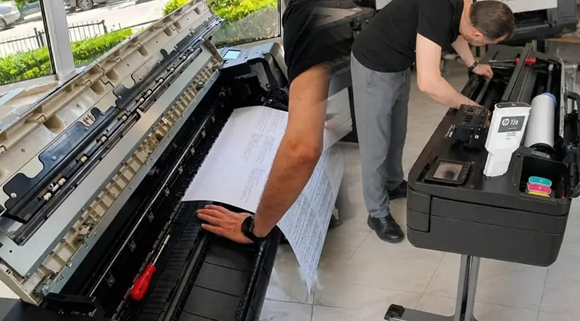 HP DesignJet Serisi Yazıcılarda Sistem Hataları ve Profesyonel Onarım Yöntemleri