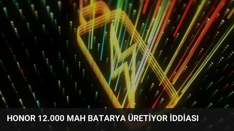 Honor 12.000 mAh Batarya Üretiyor İddiası