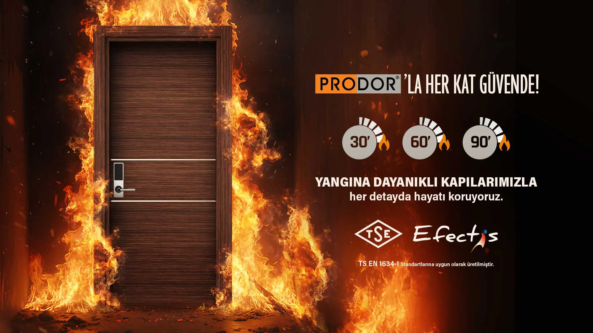 Yangına Dayanıklı Otel Oda Kapıları Üreticisi