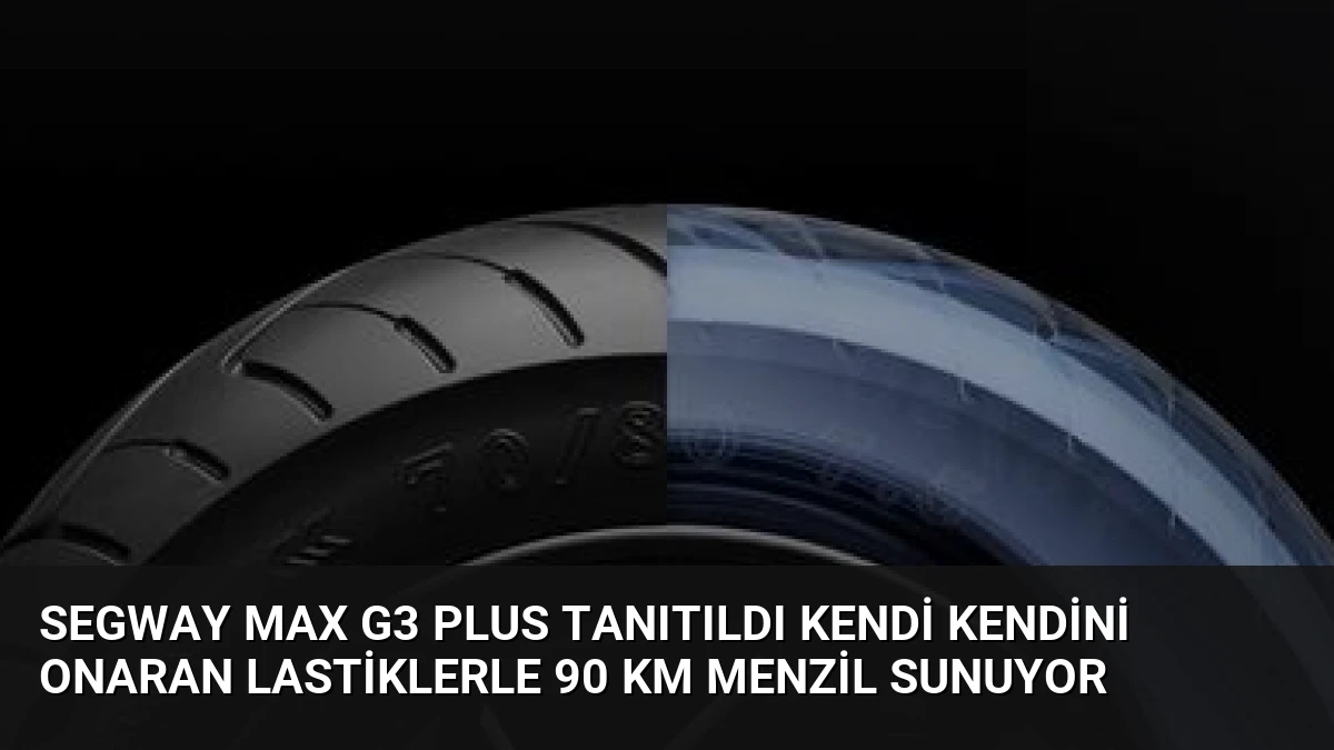 Segway Max G3 Plus Tanıtıldı Kendi Kendini Onaran Lastiklerle 90 Km Menzil Sunuyor