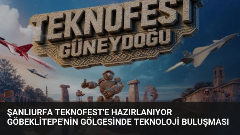 Şanlıurfa TEKNOFEST’e Hazırlanıyor Göbeklitepe’nin Gölgesinde Teknoloji Buluşması
